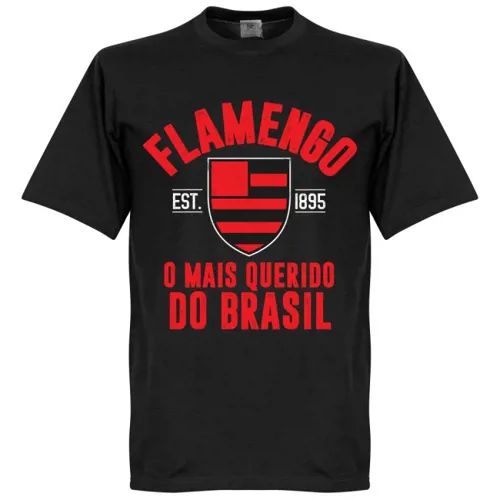 Flamengo T-Shirt EST 1895 - Zwart