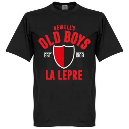 Newell's Old Boyes EST 1903 t-shirt - Zwart