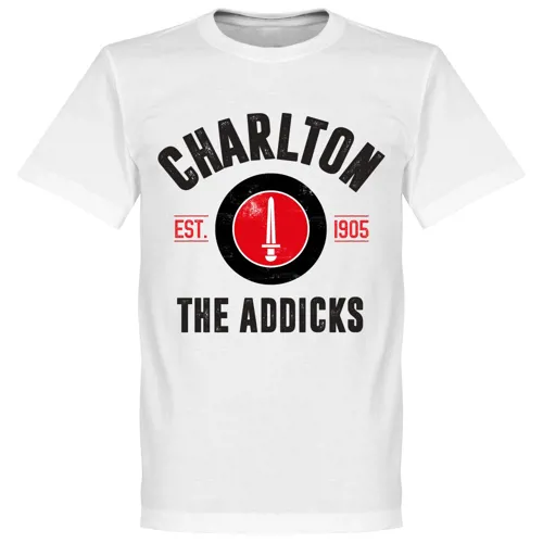 Charlton Athletic t-shirt EST 1905 - Wit