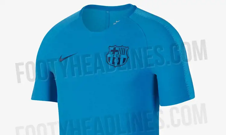 Het Barcelona trainingsshirt voor 2019
