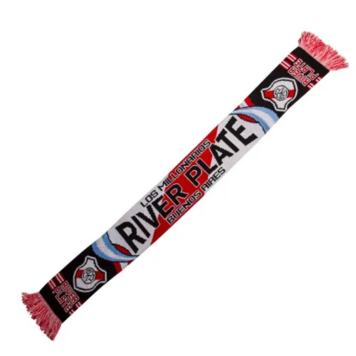 River Plate shawl - Rood/Wit