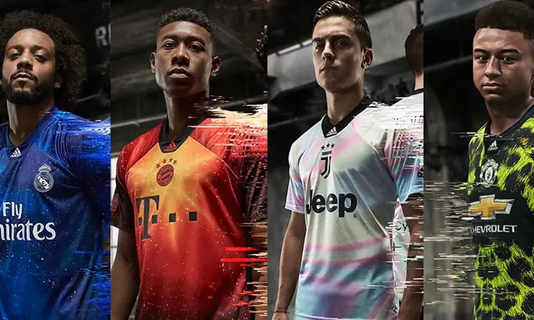 Adidas lanceert gruwelijke EA Sports FUT 19 voetbalshirts voor vier topclubs