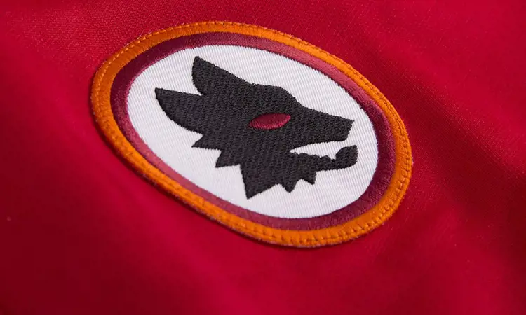 Het gruwelijke AS Roma retro jack van het trainingspak van 1979-1980