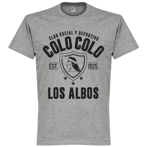 Colo Colo EST 1925 t-shirt - Grijs