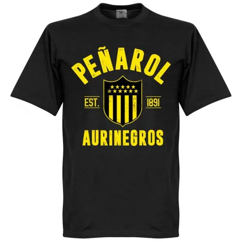 Penarol T-Shirt EST 1891 - Zwart