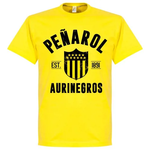 Penarol T-Shirt EST 1891 - Geel