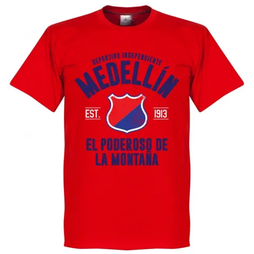 Independiente Medellin EST 1913 T-Shirt - Rood