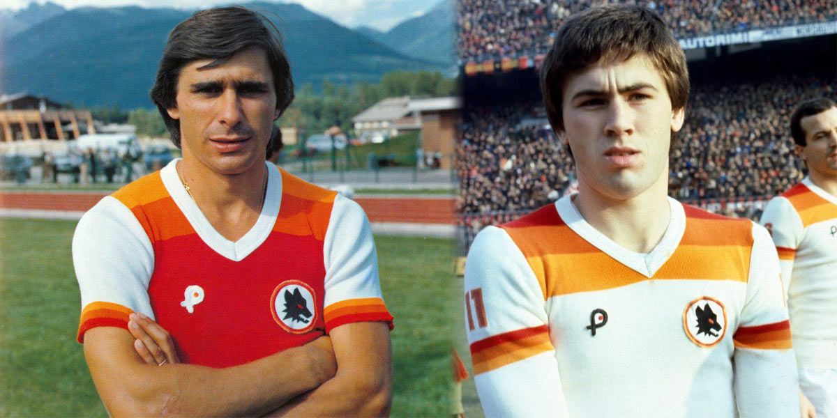 Waarom AS Roma twee kledingsponsoren had in 1978-1979