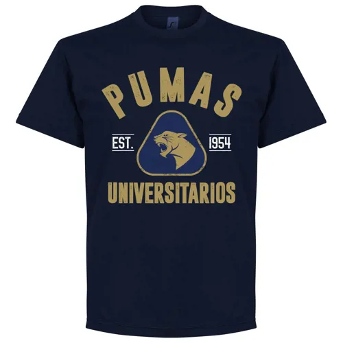 Pumas Unam T-Shirt EST 1954 - Navy