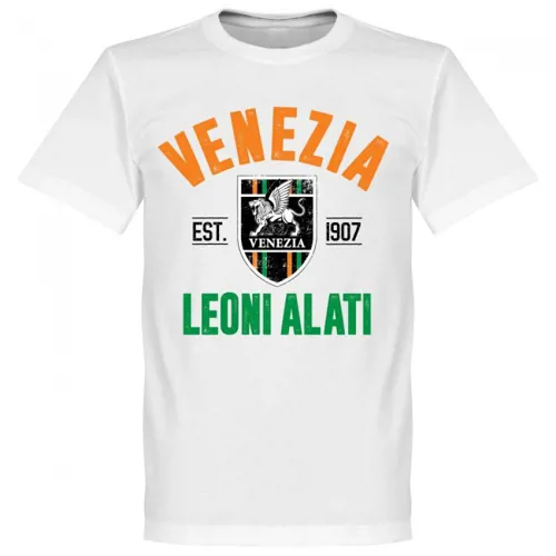Venezia FC t-shirt Established 1907 - Wit