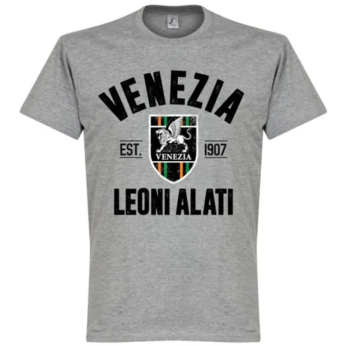 Venezia FC t-shirt Established 1907 - Grijs