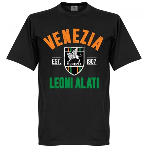 Venezia FC t-shirt Established 1907 - Zwart