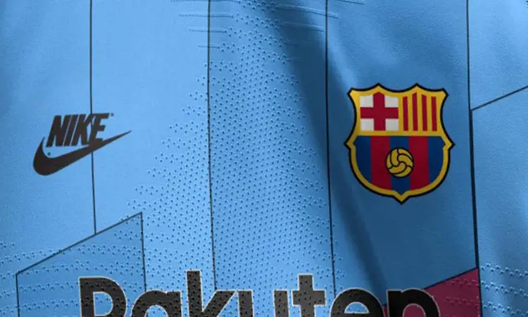 Het Barcelona concept 3e voetbalshirt voor 2019
