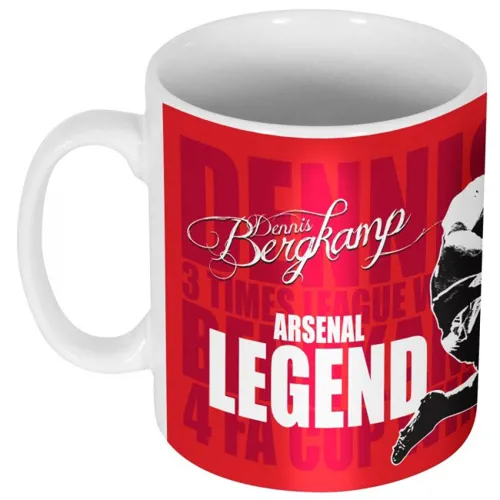 Arsenal mok Dennis Bergkamp