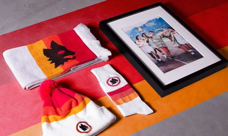 COPA brengt jaren 80 retro sjaal, muts en sokken uit voor AS Roma 
