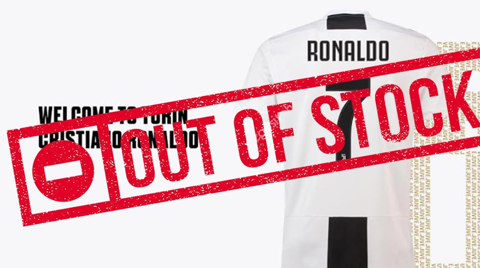Waarom het Juventus Ronaldo voetbalshirt uitverkocht is