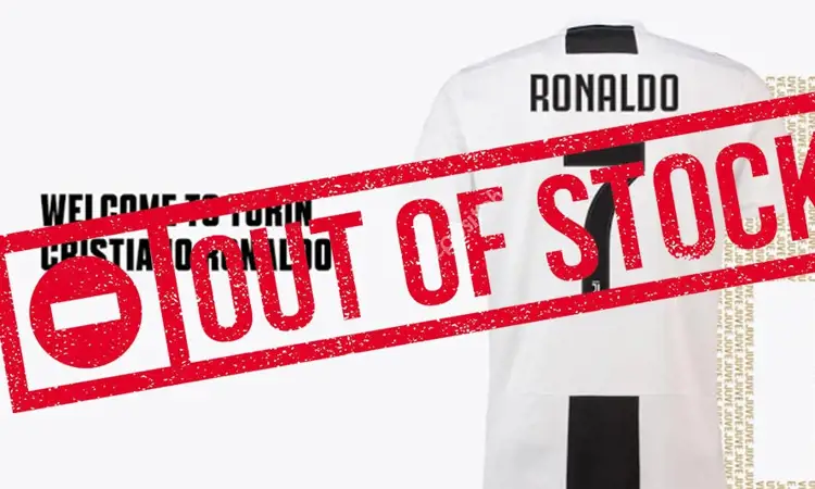 Waarom het Juventus Ronaldo voetbalshirt uitverkocht is