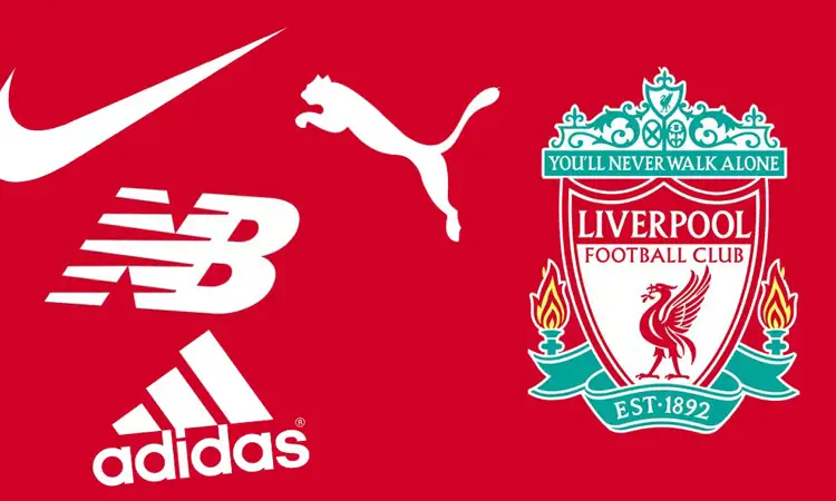 Liverpool onderhandelt met New Balance over contractverlenging