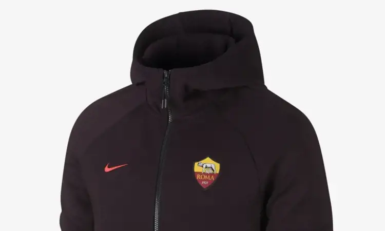 Het Nike tech fleece pak van AS Roma voor 2019
