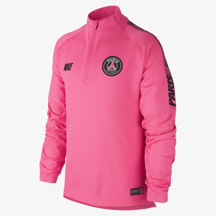 Artistiek kas weekend De roze Paris Saint Germain training sweater voor 2019 - Voetbalshirts.com