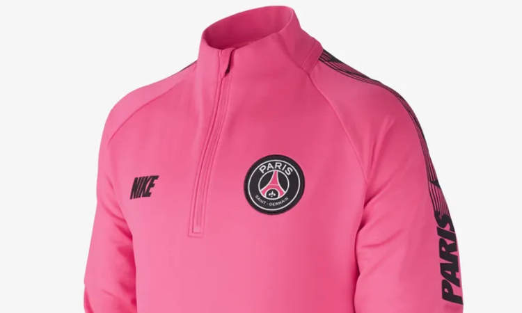 De Roze Paris Saint Germain Training Sweater Voor Voetbalshirts Com
