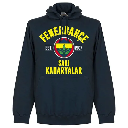 Fenerbahce hoodie EST 1907 - Blauw