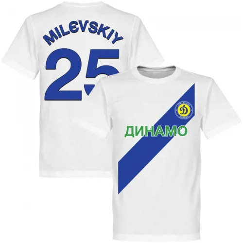 Dynamo Kiev Milevski t-shirt - Wit