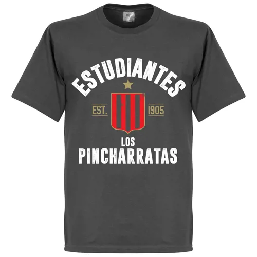 Estudiantes de La Plate logo t-shirt - Donker Grijs