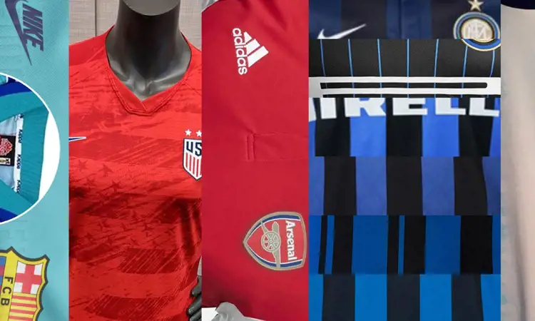 Welke voetbalshirts worden er in 2019 gelanceerd?