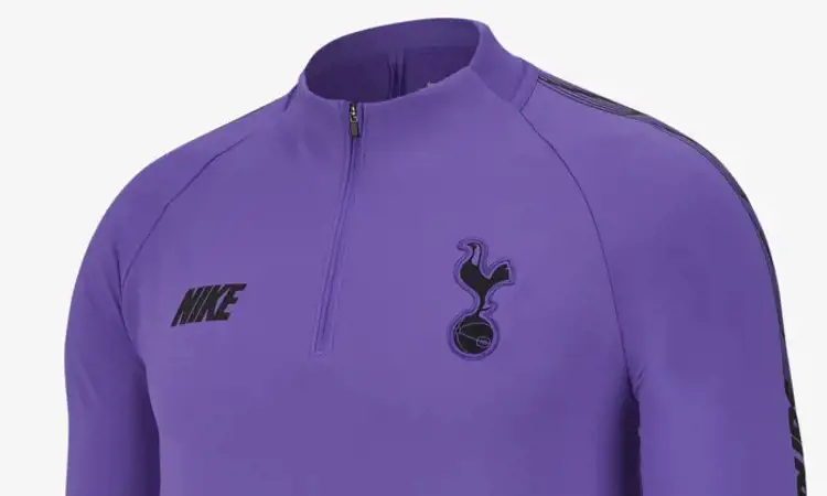 Het paarse Tottenham Hotspur trainingspak 2019