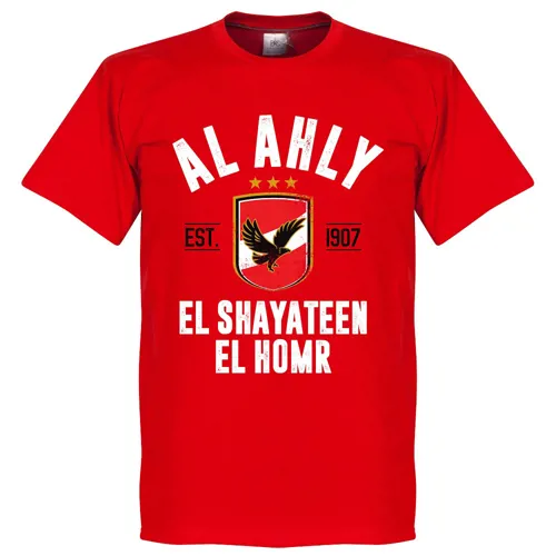 Al Ahly t-shirt EST 1907 - Rood