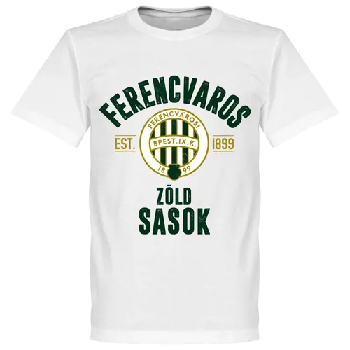 Ferencvaros t-shirt EST 1899 - Wit