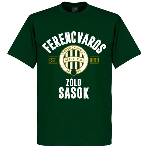 Ferencvaros t-shirt EST 1899 - Groen