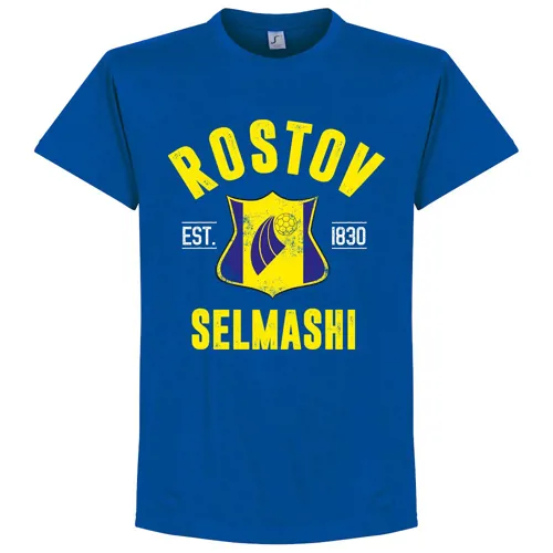 Rostov T-Shirt EST 1830 - Blauw