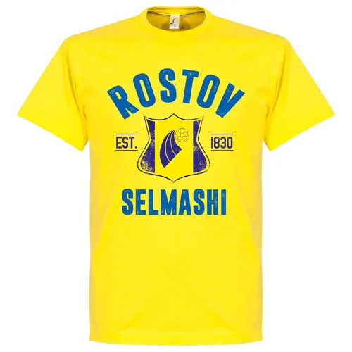 FC Rostov T-Shirt EST 1830 - Geel