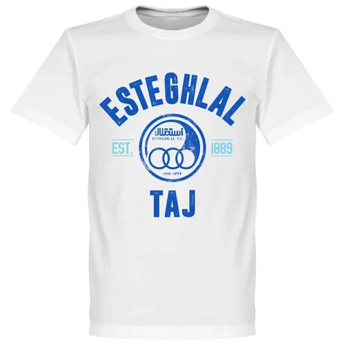 Esteghlal FC EST 1889 t-shirt - Wit