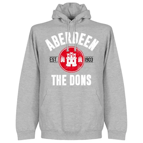 Aberdeen hoodie EST1903 - Grijs