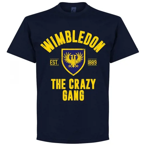 Wimbledon Est 1899 t-shirt - Navy blauw