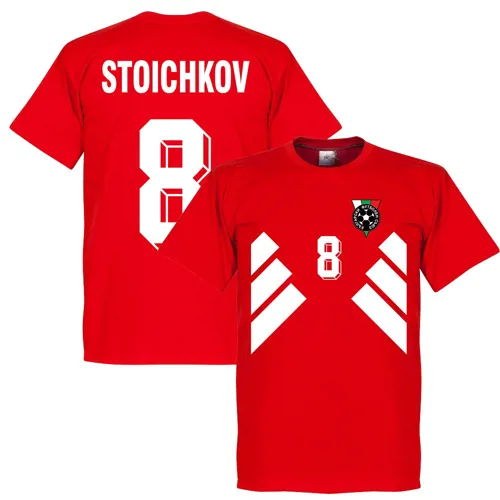 Bulgarije 1994 Stoichkov t-shirt - Rood