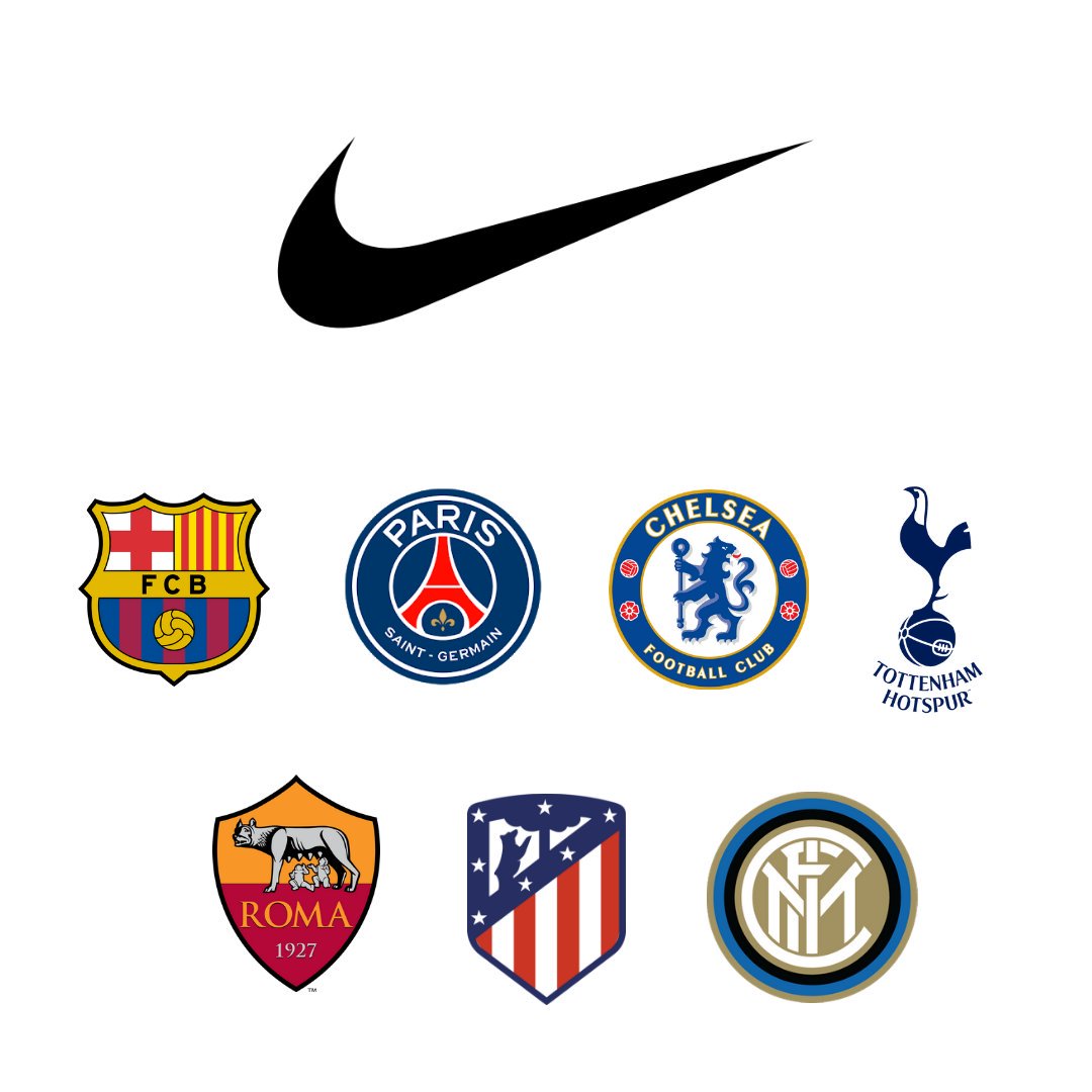 Nauw volwassene Karakteriseren Het portfolio topclubs van adidas, Nike en Puma vanaf 2019-2020 -  Voetbalshirts.com
