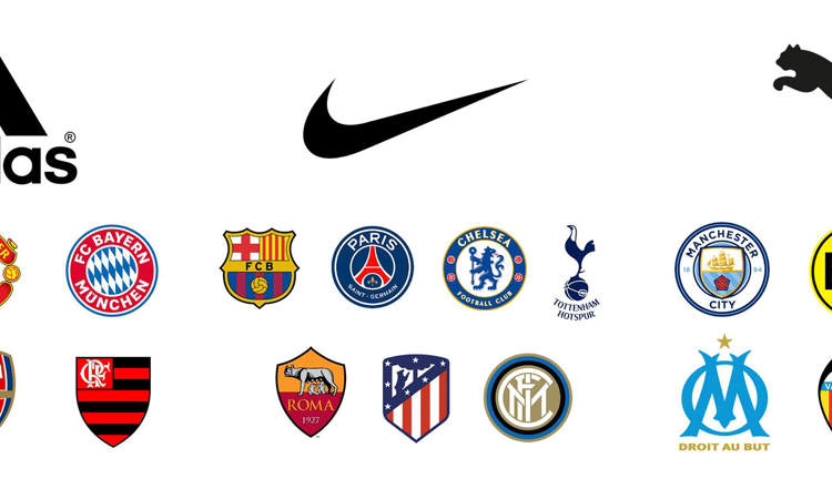 Het portfolio topclubs van adidas, Puma vanaf 2019-2 - Voetbalshirts.com