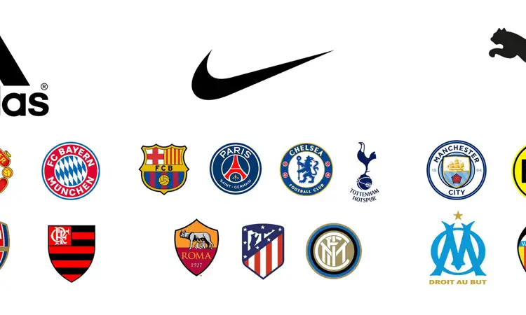 Nauw volwassene Karakteriseren Het portfolio topclubs van adidas, Nike en Puma vanaf 2019-2020 -  Voetbalshirts.com