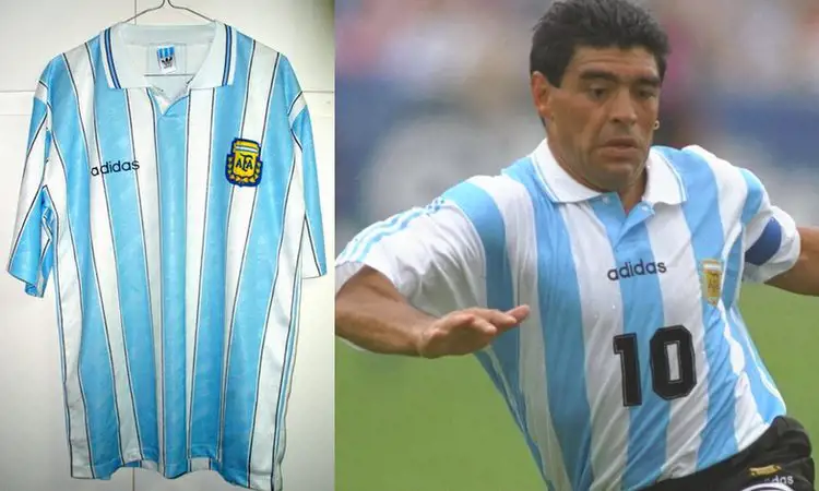 Het Argentinië voetbalshirt van 1994