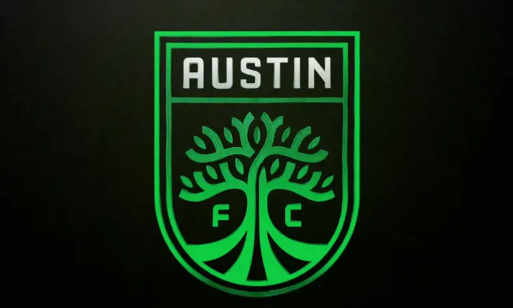 Het logo van Austin FC - De nieuwe MLS club vanaf 2021