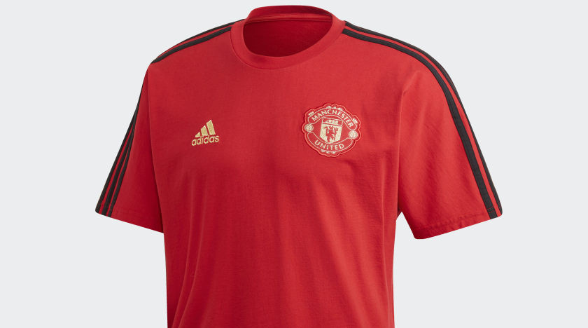Het Manchester United x Chinese New Year t-shirt van adidas