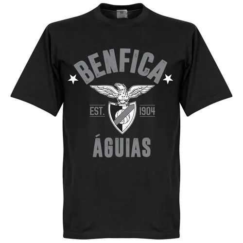 Benfica Est. 1904 t-shirt - Zwart 