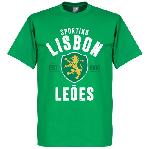 Sporting Lissabon T-Shirt EST 1906 - Groen