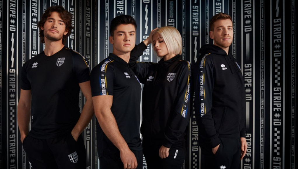 Errea Stripe ID lifestyle collectie Parma Calcio