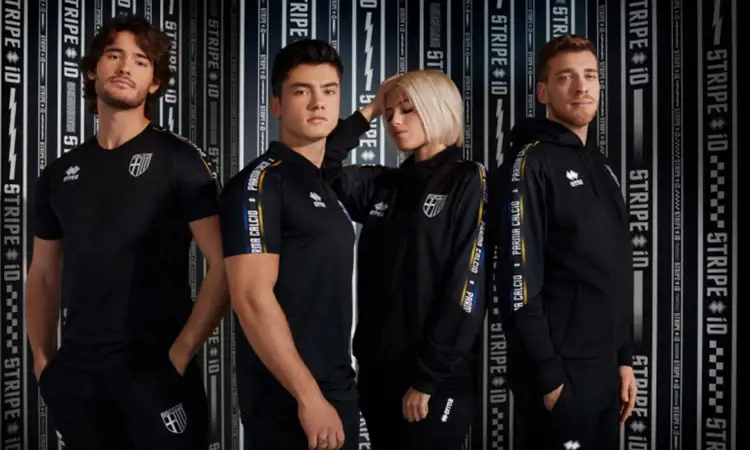 Errea Stripe ID lifestyle collectie Parma Calcio