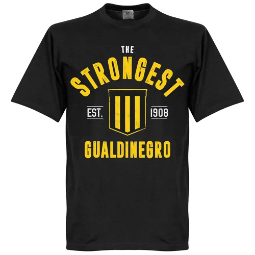 The Strongest T-Shirt EST 1908 - Zwart